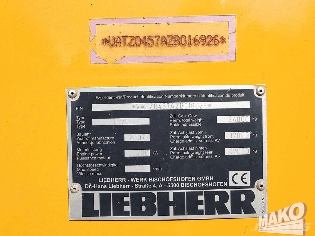 Liebherr L 576 Incarcator pe pneuri
