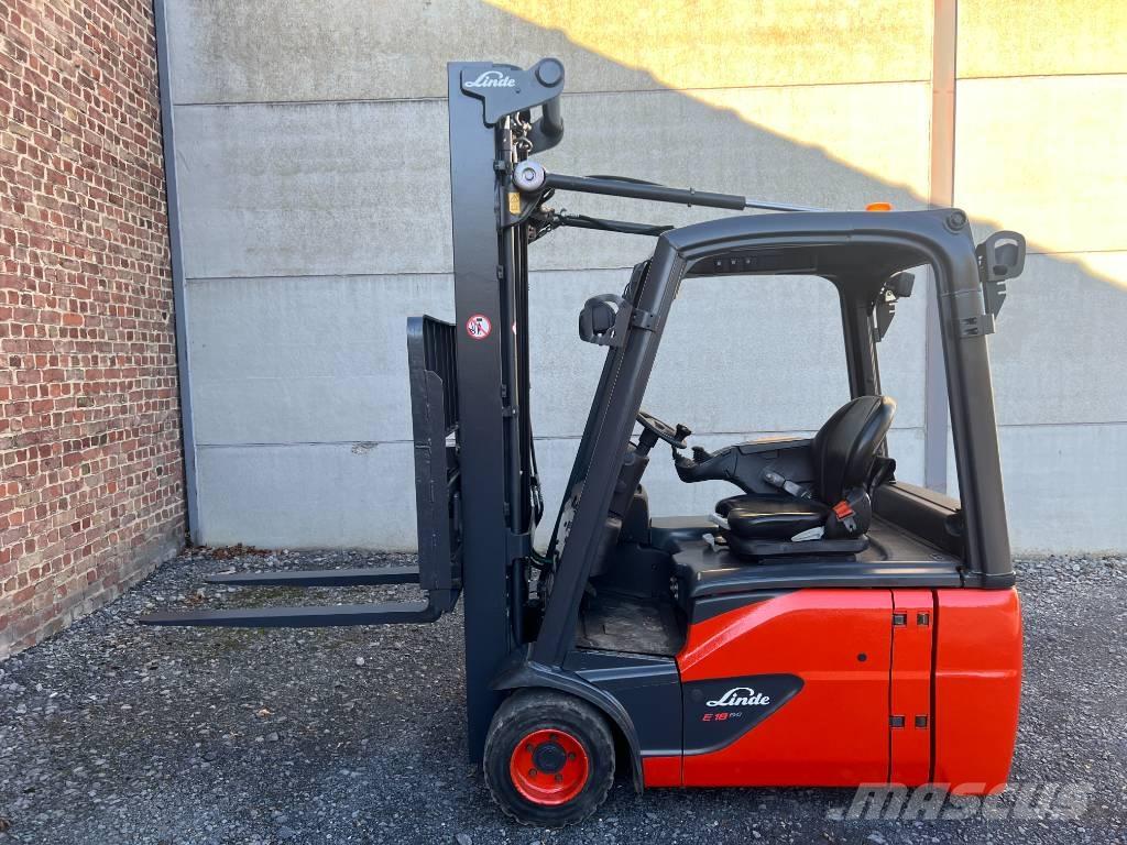 Linde E18-02 EVO Stivuitor electric