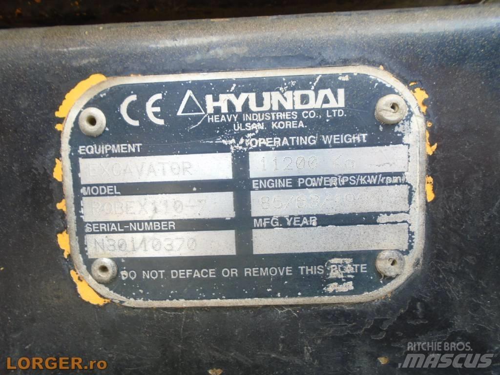 Hyundai Robex 110-7 Excavatoare pe șenile
