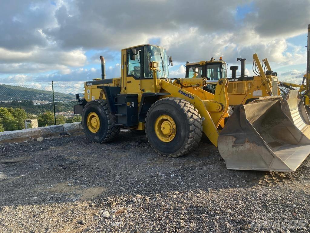 Komatsu WA 470 Incarcator pe pneuri