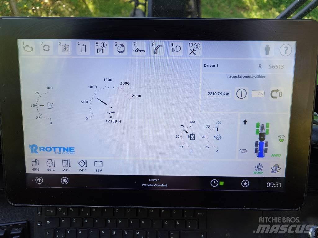 Rottne H11C Combine forestiere