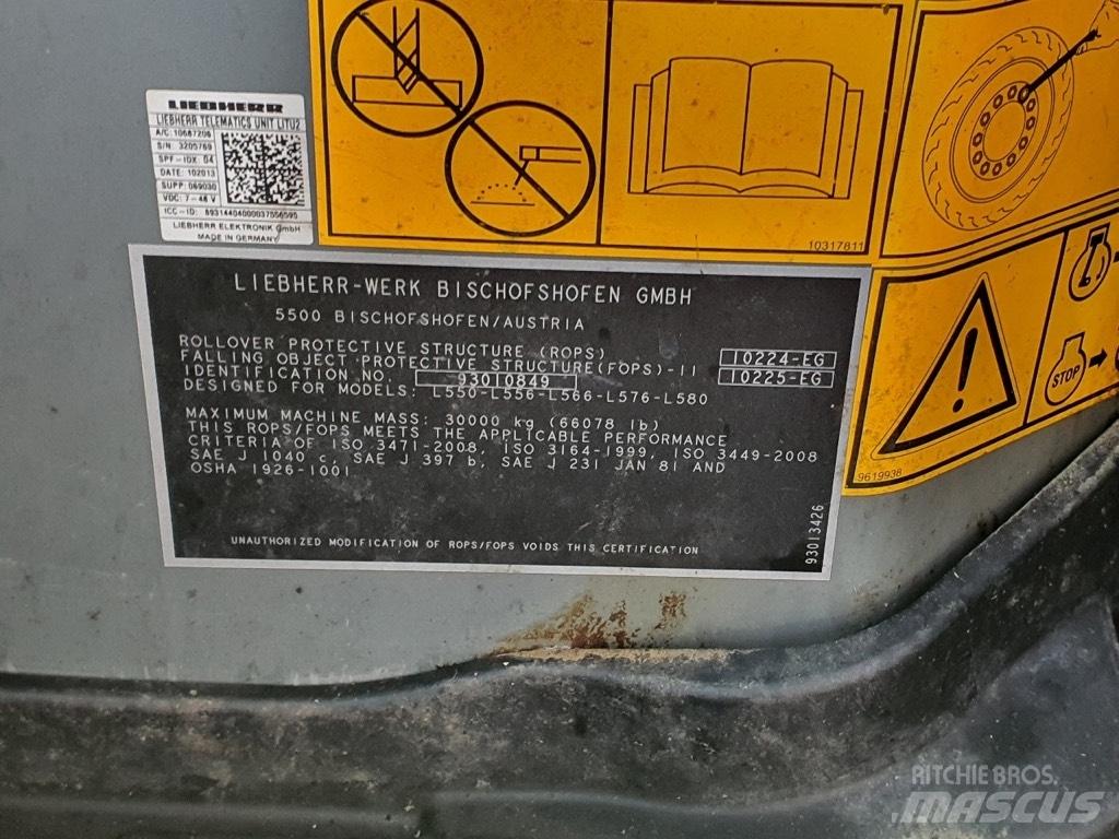 Liebherr L 550 CAB Cabine si interior