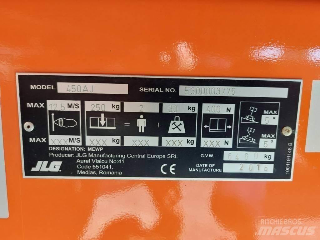 JLG 450 AJ Nacele cu brat articulat