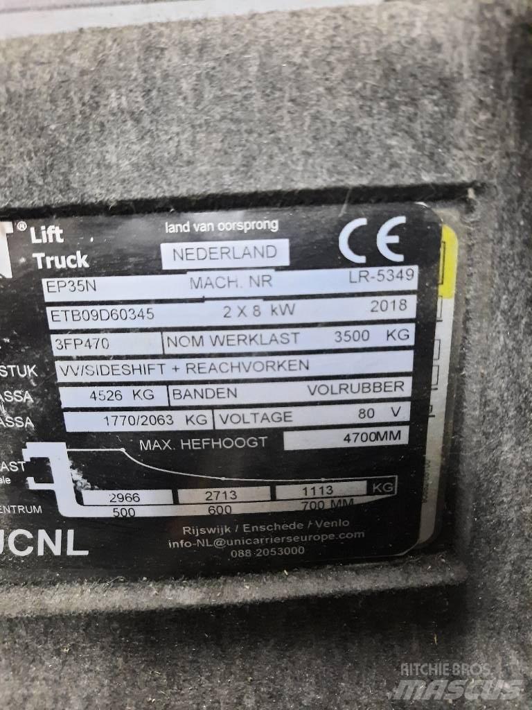 CAT EP35N Stivuitor electric