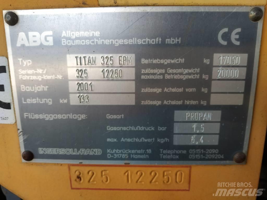 ABG Titan 325 EPM Pavatoare asfalt