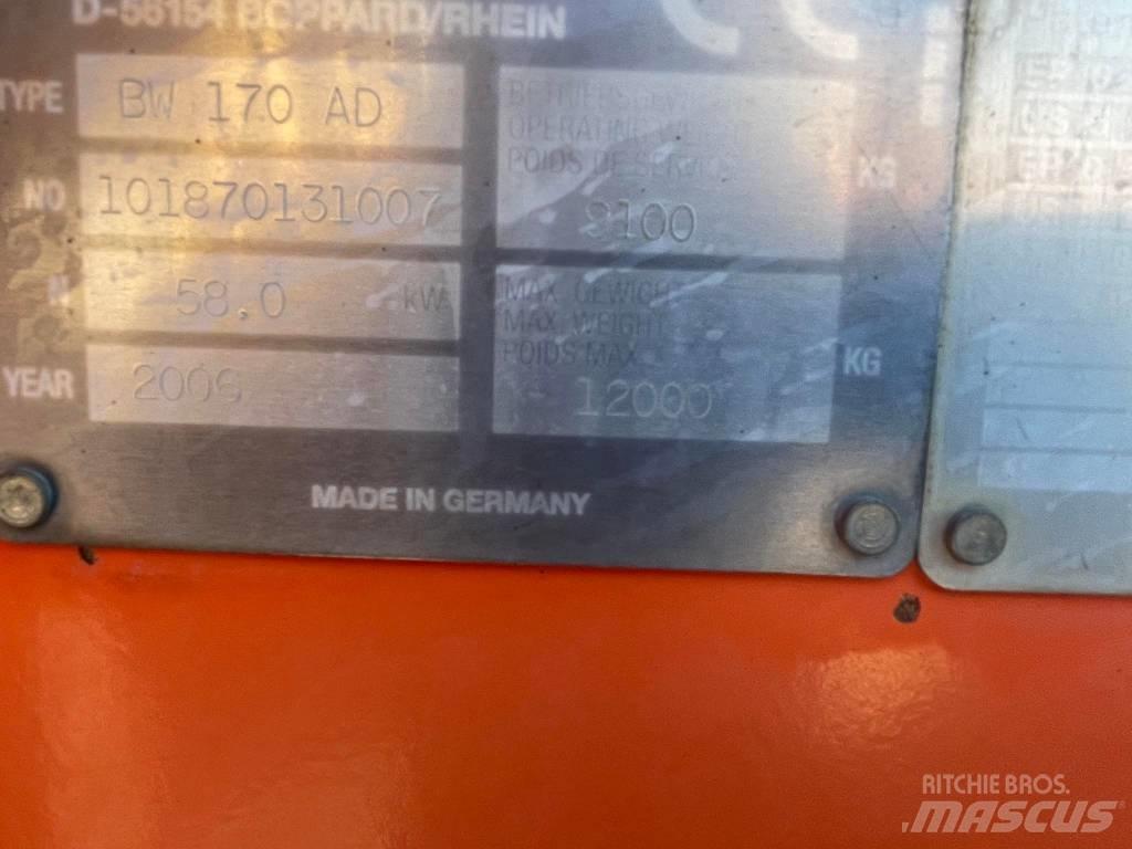 Bomag BW 170 AD Cilindri compactori dubli