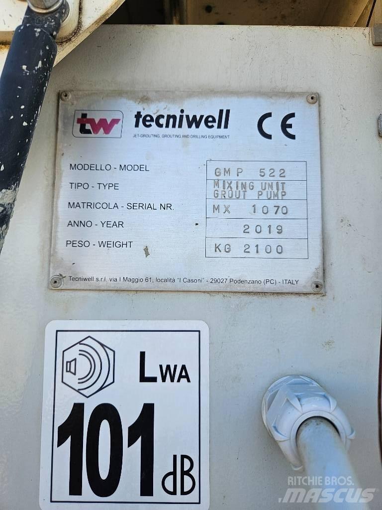  Tecniwell   GMP522 Mixere beton/mortar