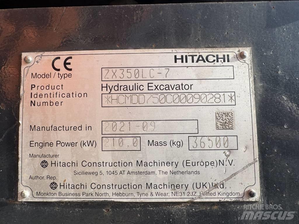 Hitachi ZX 350 LC-7 Excavatoare pe șenile
