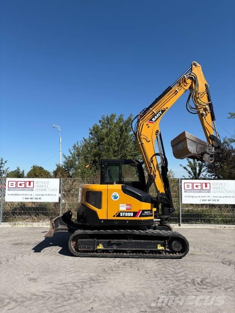 Sany SY 80 U Excavatoare 7t - 12t