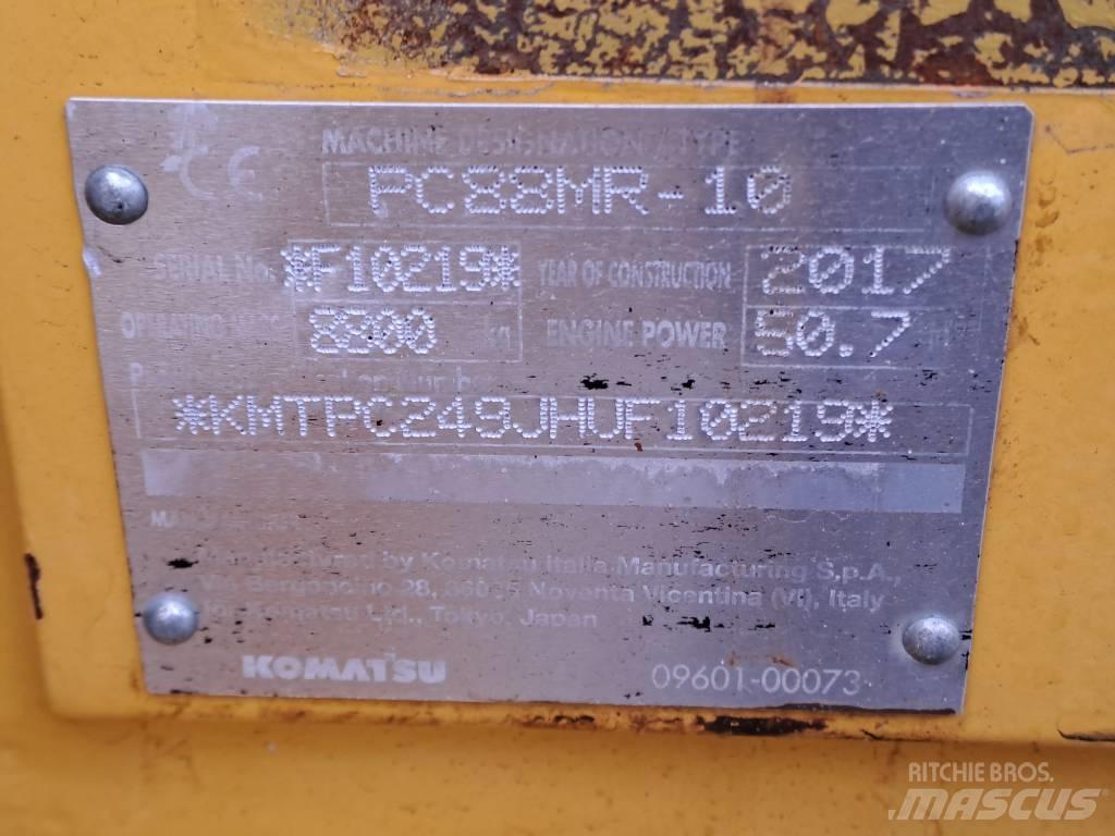 Komatsu PC 88 MR Excavatoare de santuri