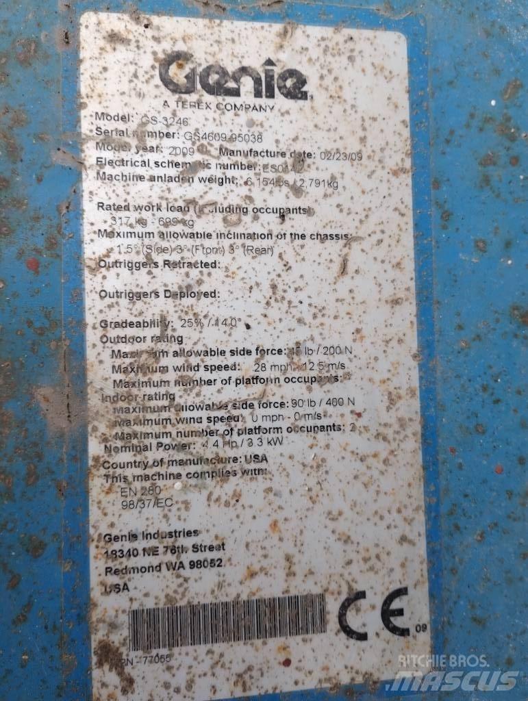 Genie GS 3246 Platforme foarfeca