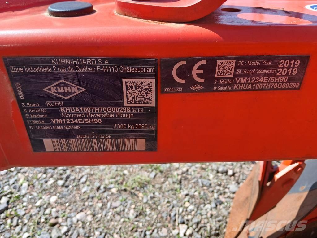 Kuhn Vari-Master 123 Pluguri reversibile
