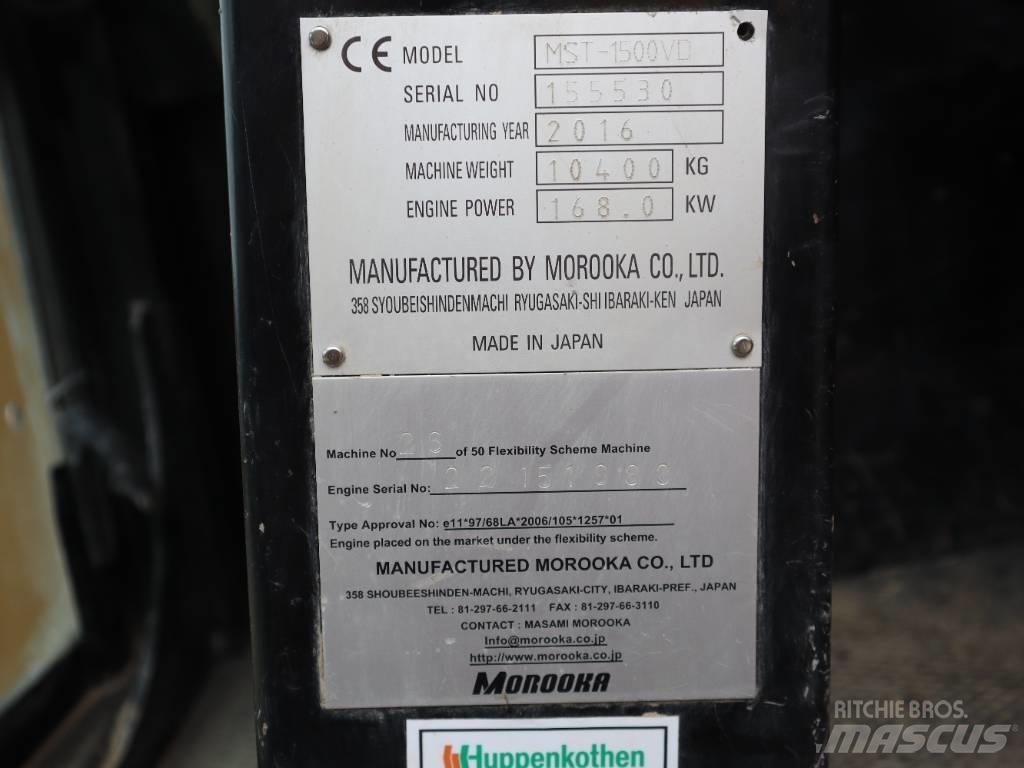 Morooka MST 1500 V D Autobasculante cu senile