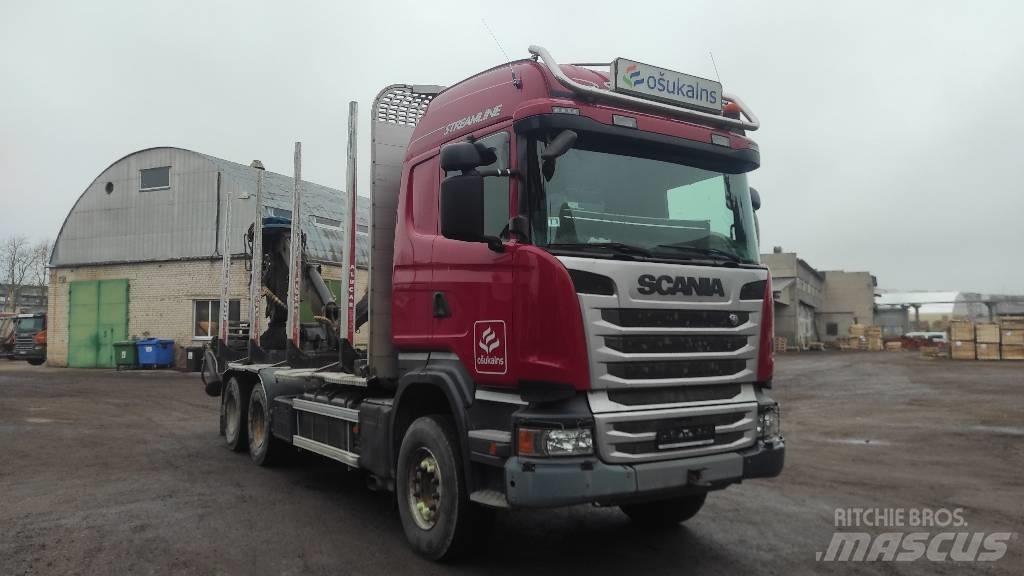 Scania R410 Camion pentru lemne