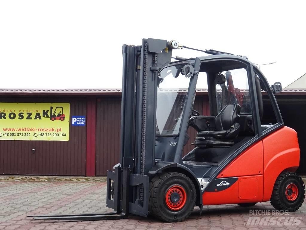 Linde H35D-02 Stivuitor diesel