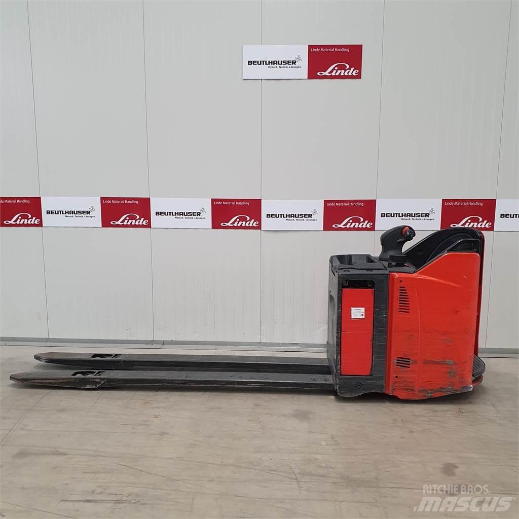 Linde T20SP-lang Transpaleta manuala