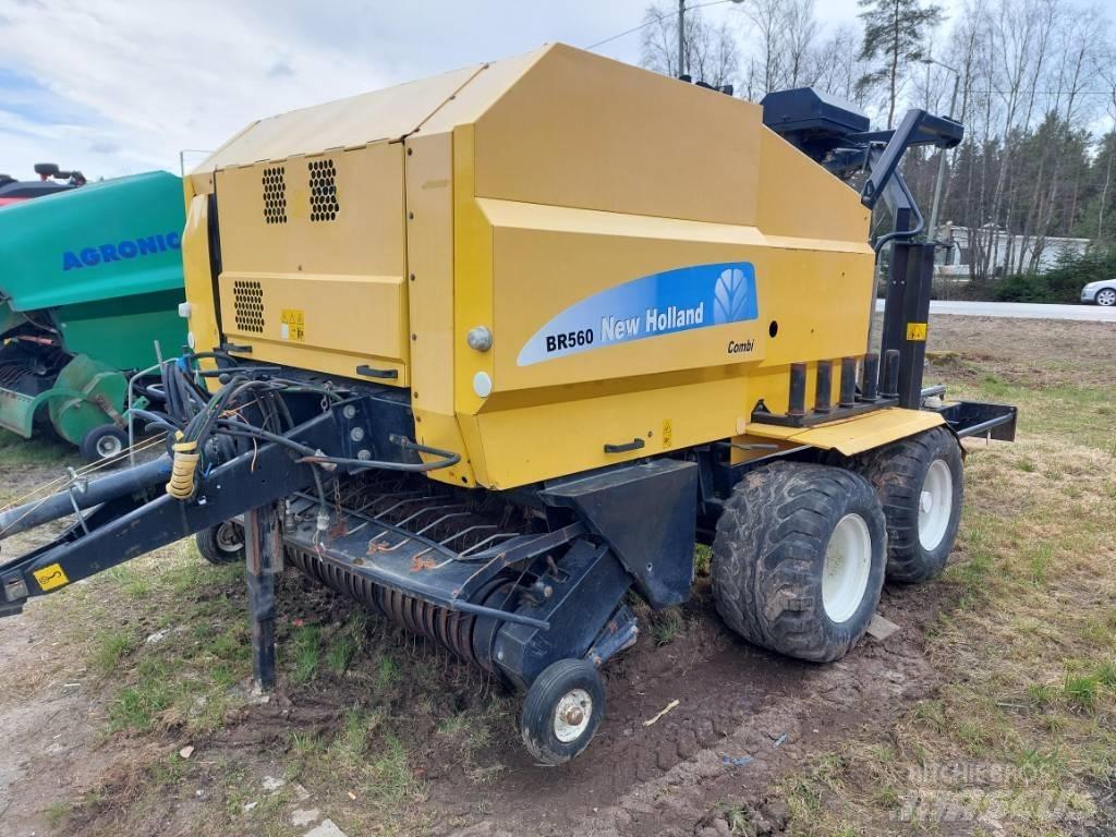 New Holland BR 560 Masina de balotat cilindric