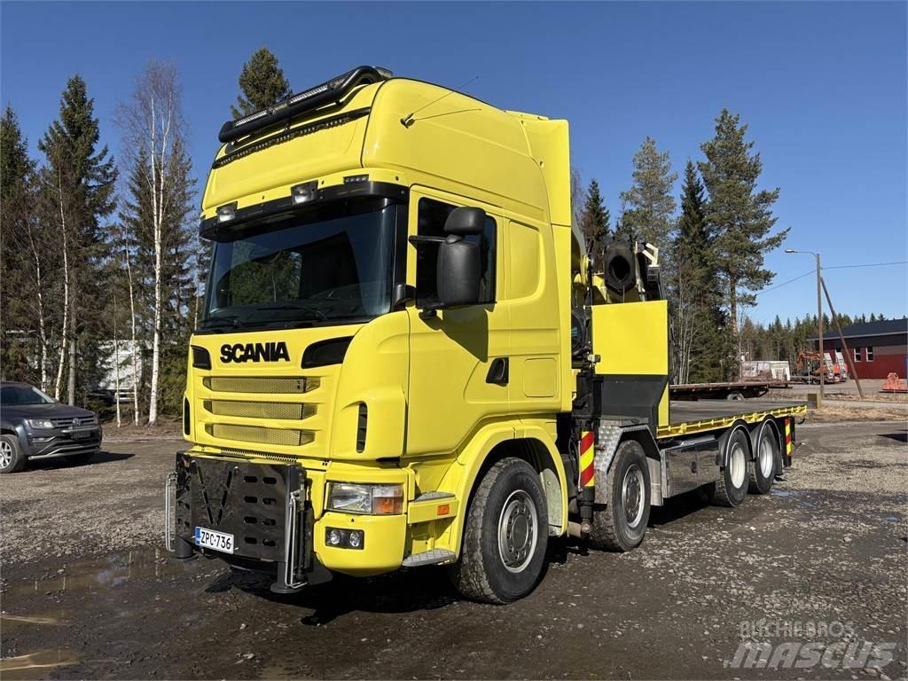 Scania R164G 8*4 Camioane cu macara