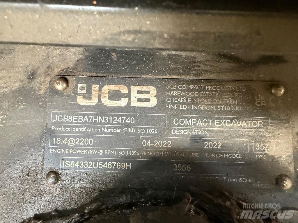 JCB 35Z-1 Mini excavatoare < 7t