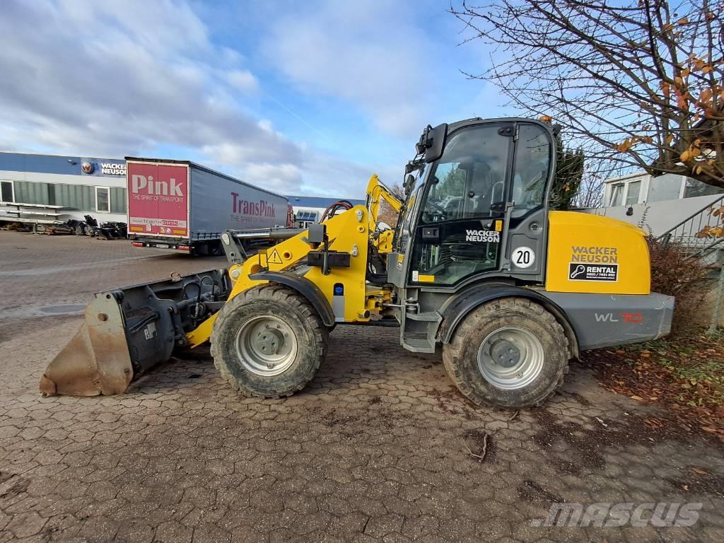 Wacker Neuson WL70 Incarcator pe pneuri