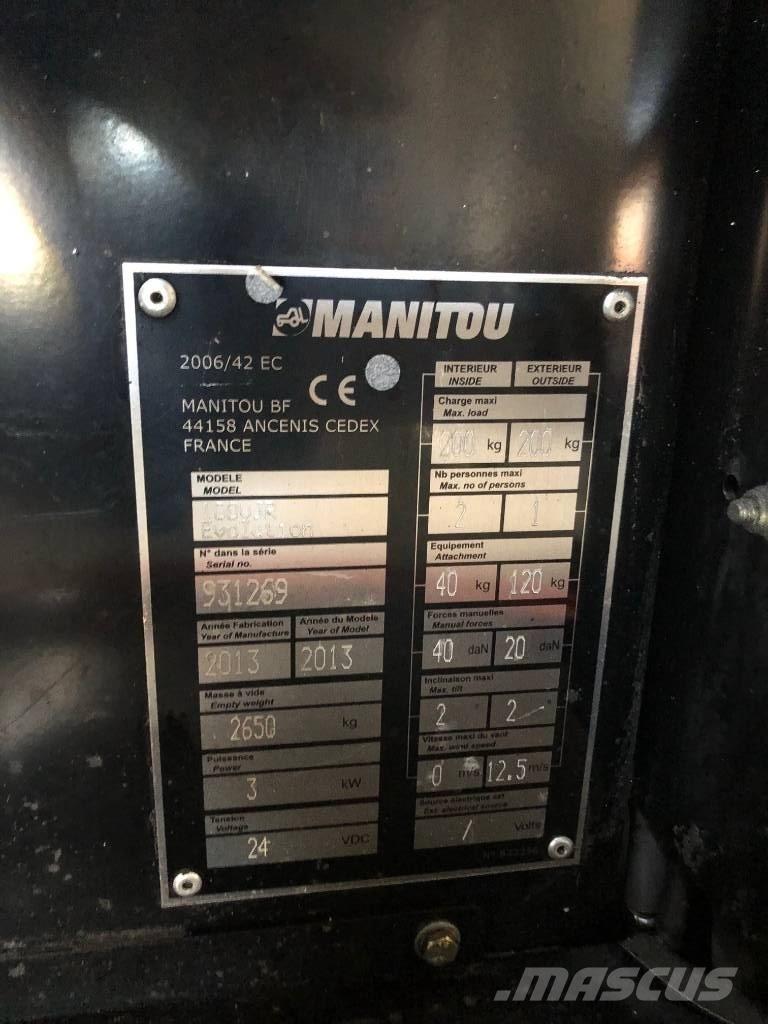 Manitou 100 VJR Platforme foarfeca