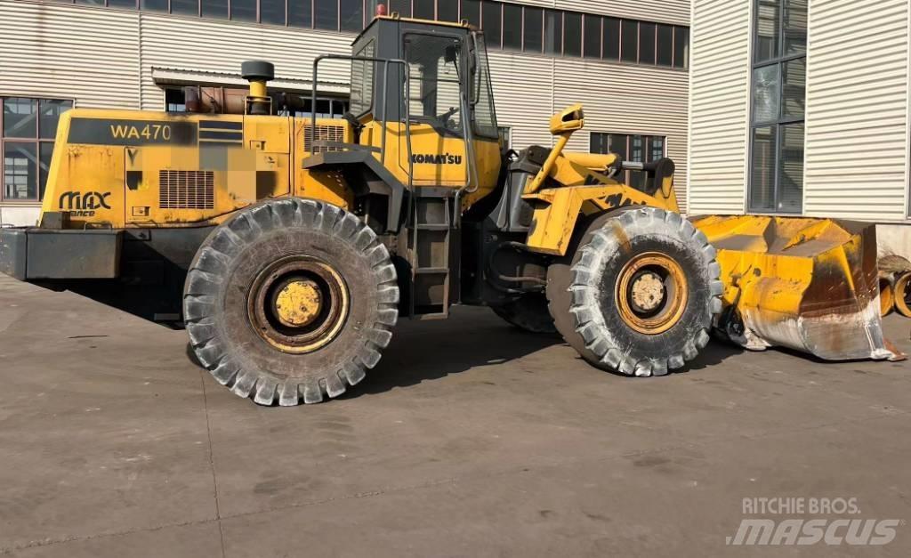 Komatsu WA 470 Incarcator pe pneuri