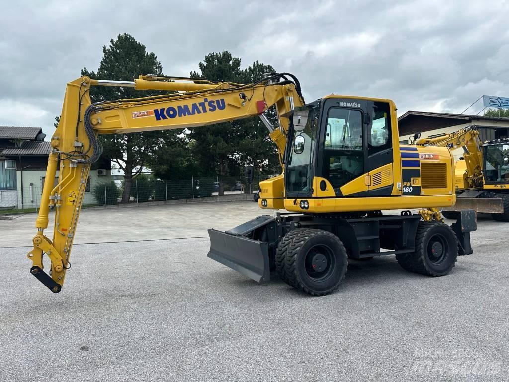 Komatsu PW 160-11EO Excavatoare cu roti