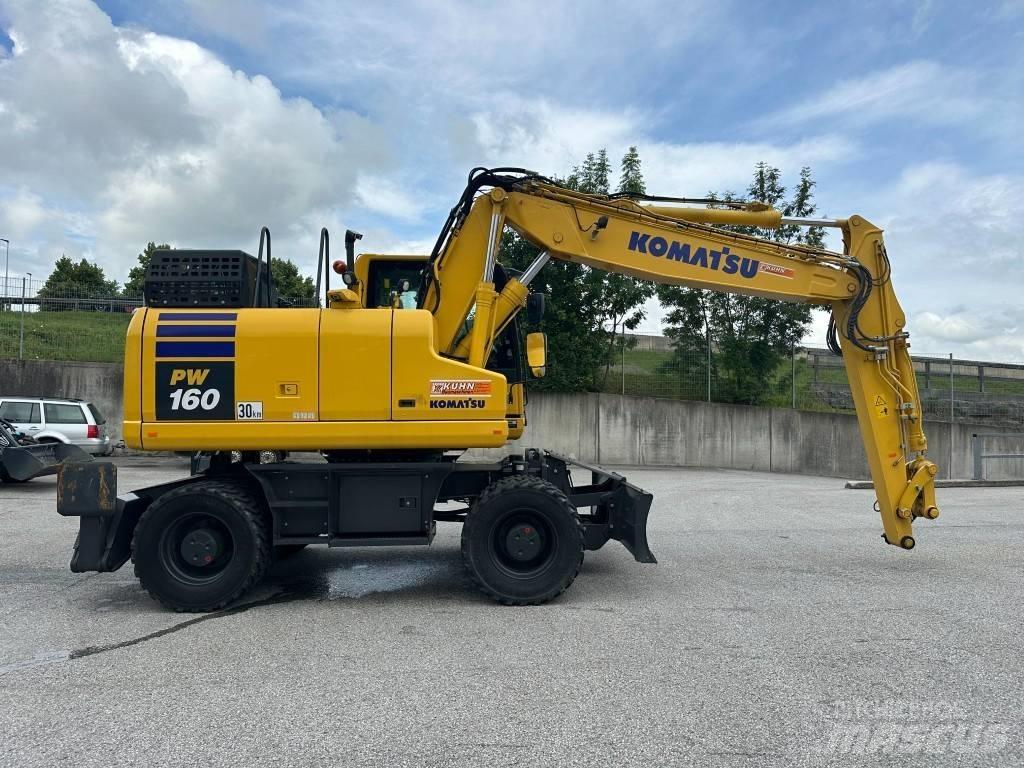 Komatsu PW 160-11EO Excavatoare cu roti