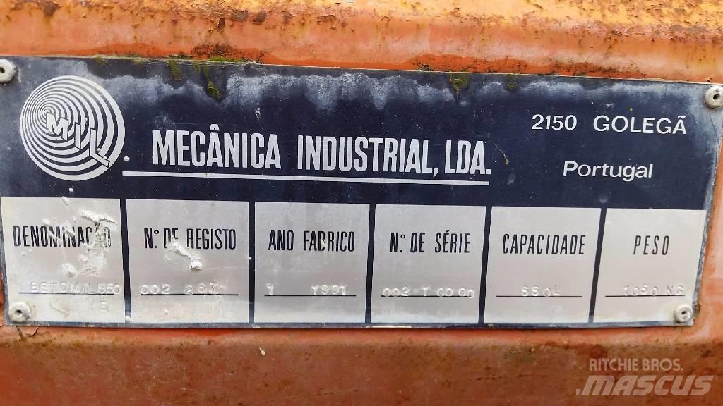  Betomil 550 L Mixere beton/mortar