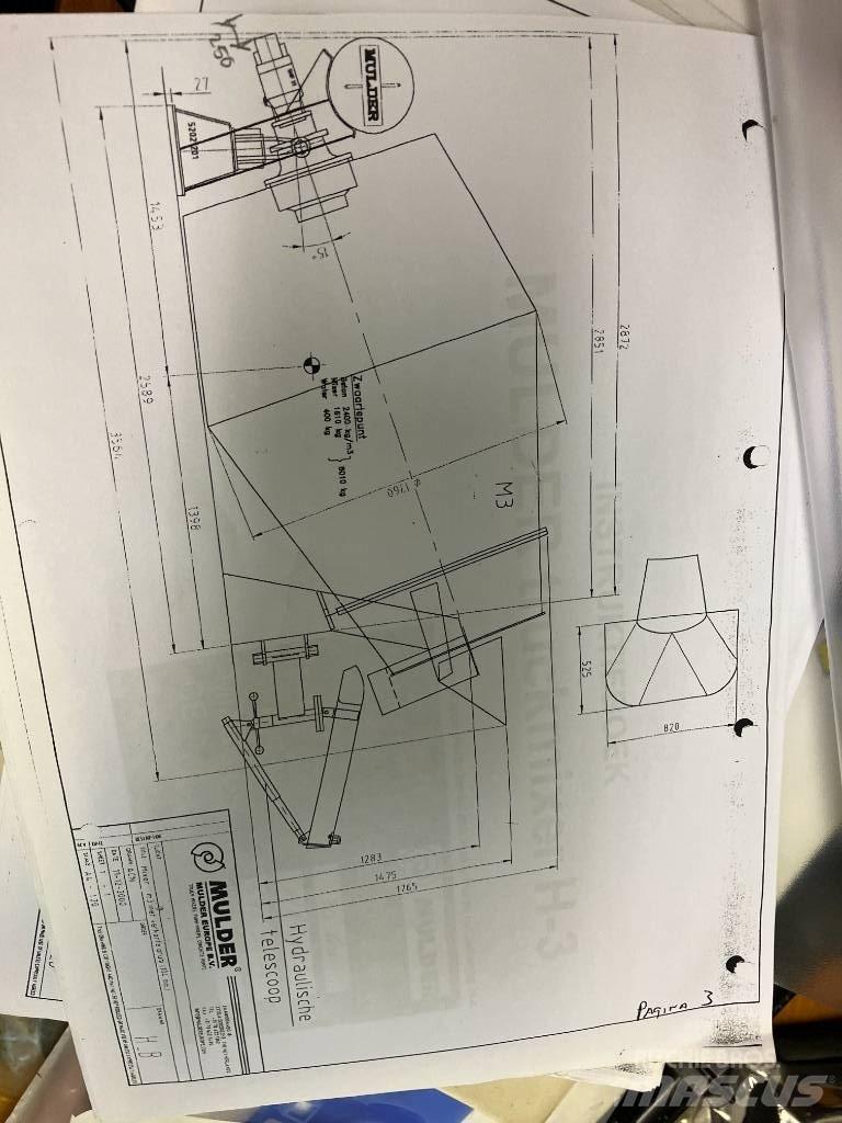  betonmixer 3,5 m3 Mixere beton/mortar