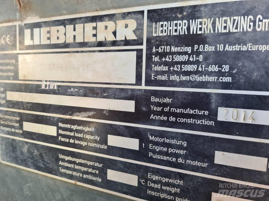 Liebherr 3MA 35 Capete rotative