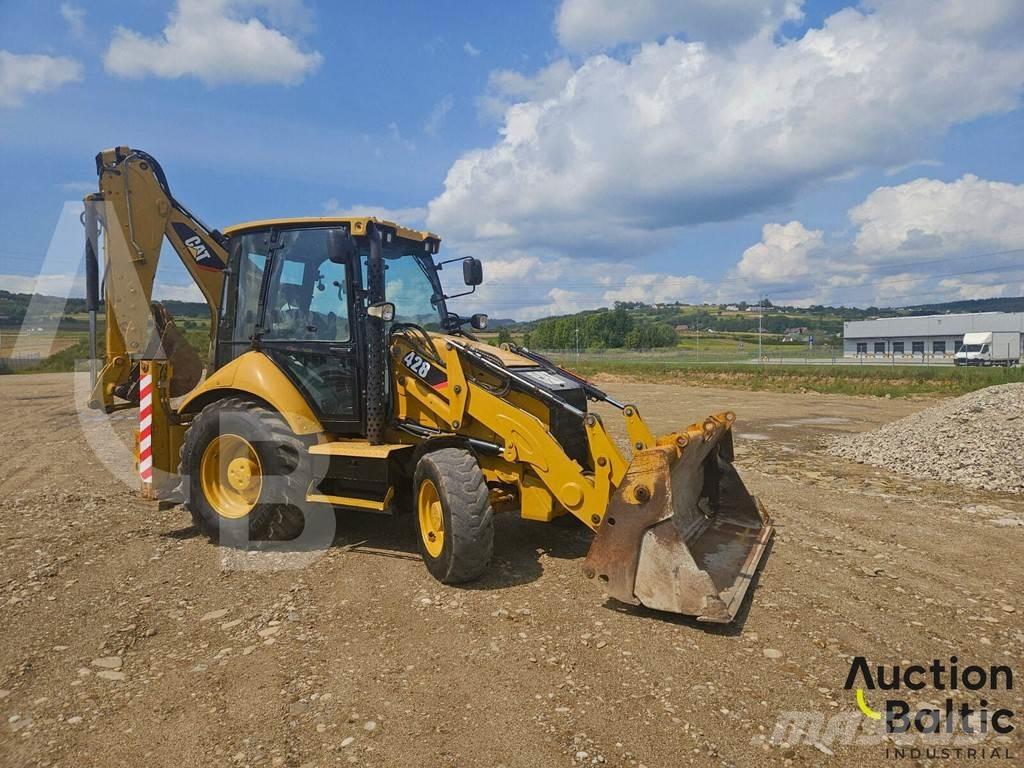 CAT 428 F Buldoexcavatoare