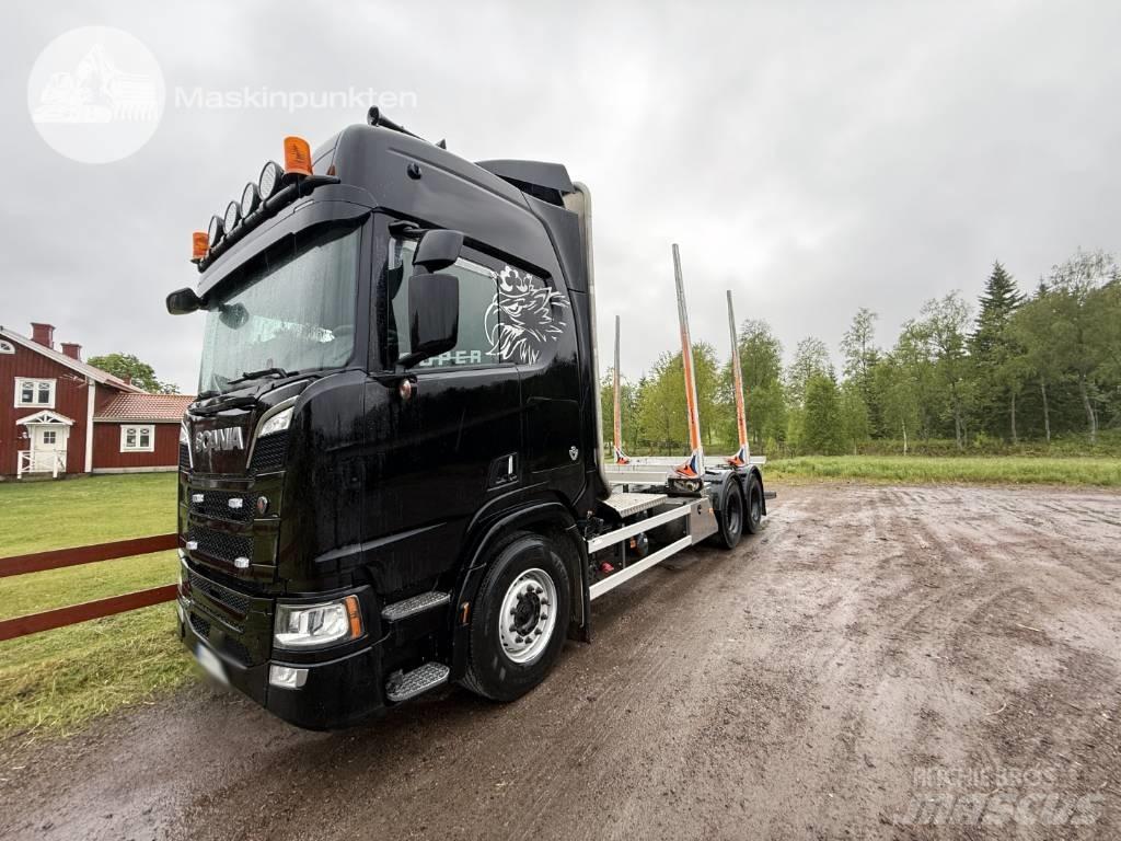 Scania R 580 Camion pentru lemne