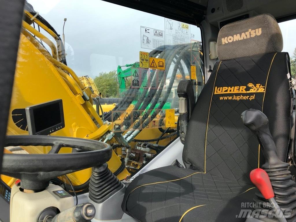 Komatsu PW180-7EO Excavatoare cu roti