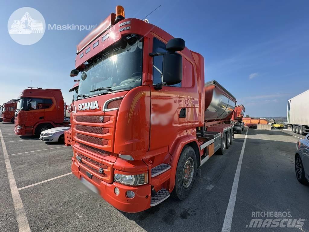 Scania R 520 LB Camion cu carlig de ridicare