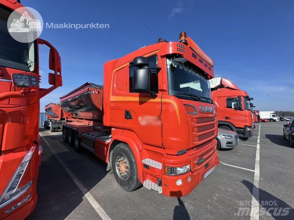 Scania R 520 LB Camion cu carlig de ridicare