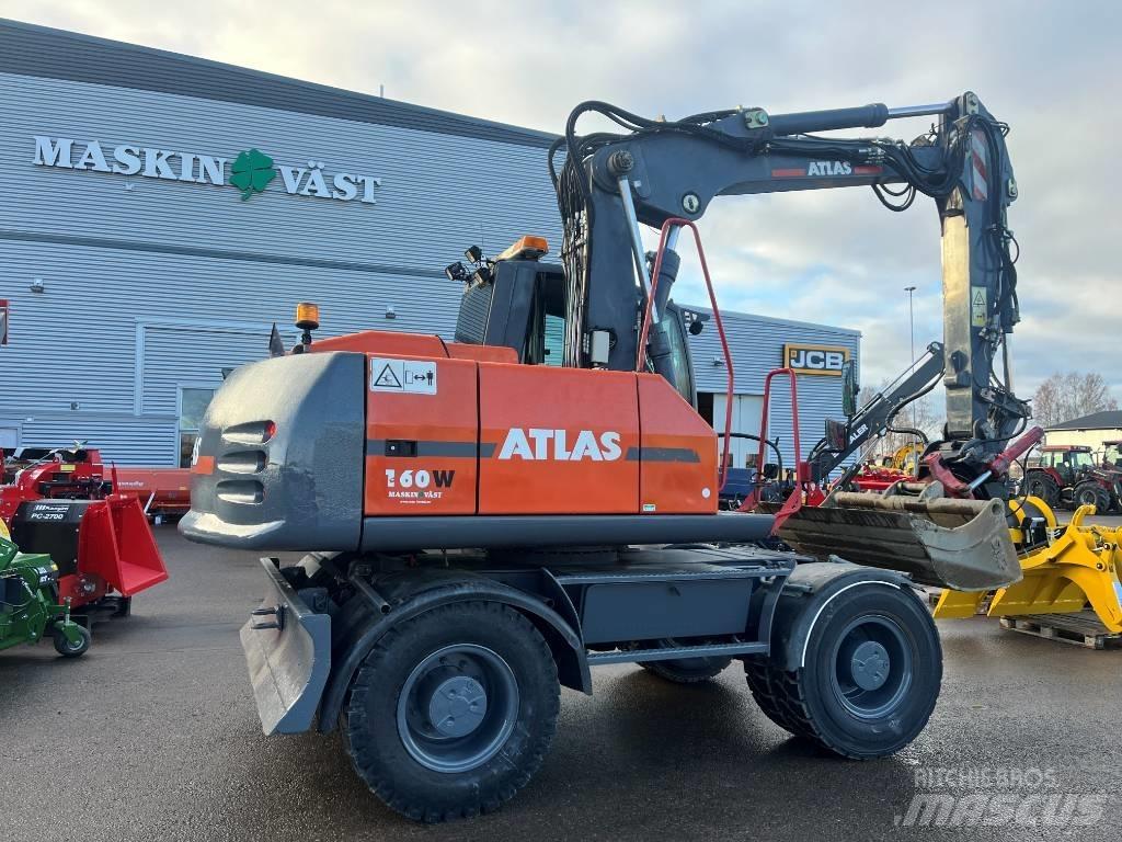 Atlas 160 W Excavatoare cu roti
