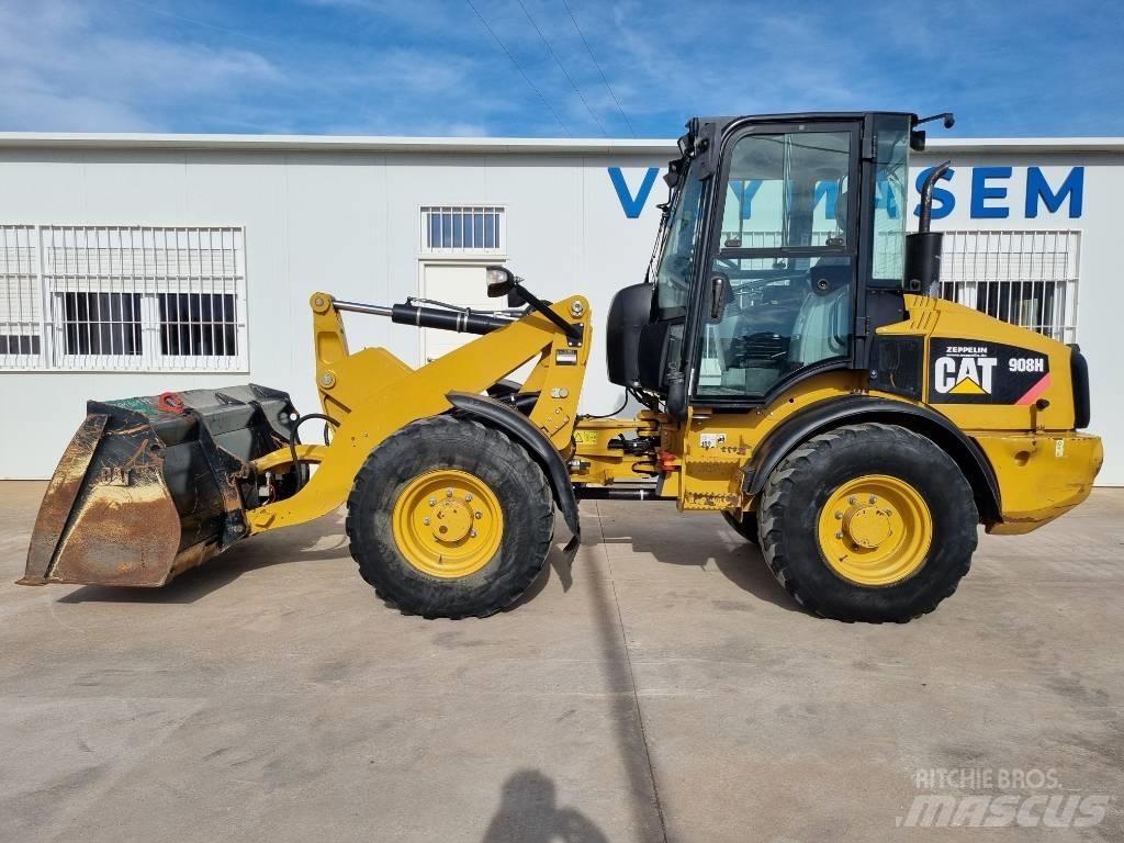 CAT 908 H Incarcator pe pneuri