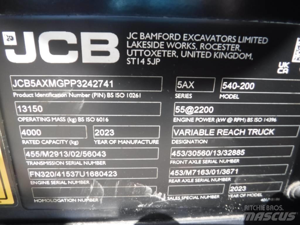 JCB 540-200 Stivuitoare telescopice