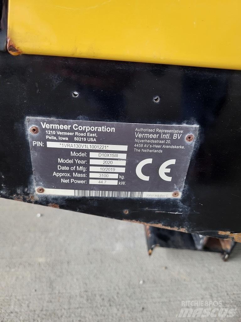 Vermeer D10x15III Instalatii de foraj orizontal
