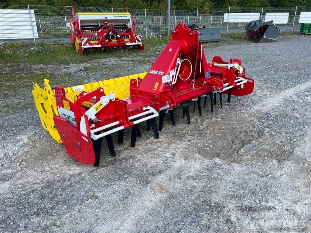 Pöttinger Lion 303 Grapa si pluguri rotative