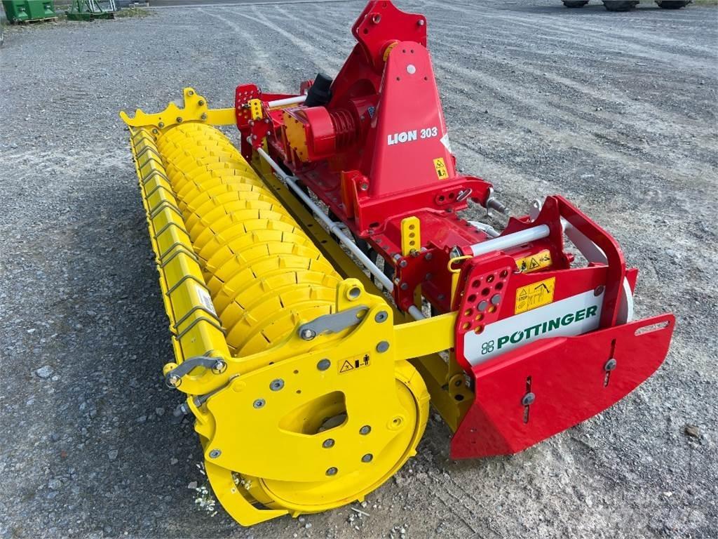 Pöttinger Lion 303 Grapa si pluguri rotative