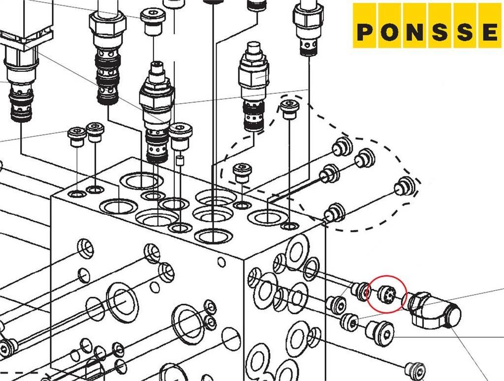 Ponsse 0060663 Hidraulice
