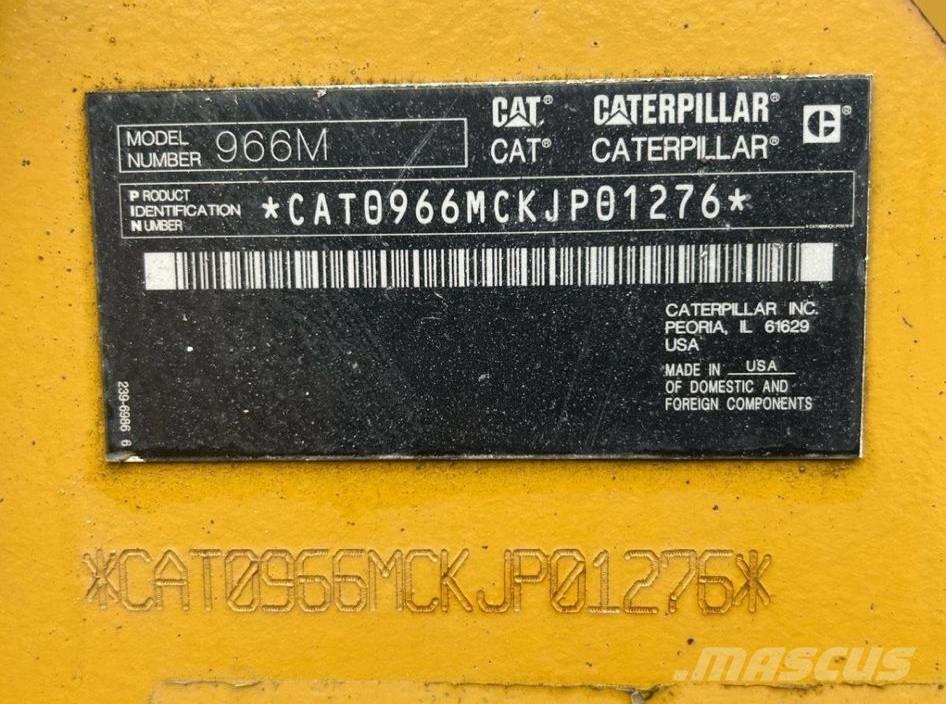 CAT 966 M Incarcator pe pneuri