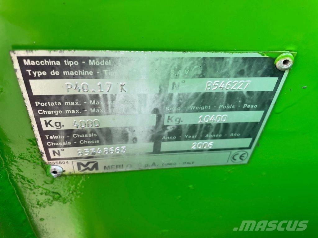 Merlo P 40.17 K Stivuitoare telescopice