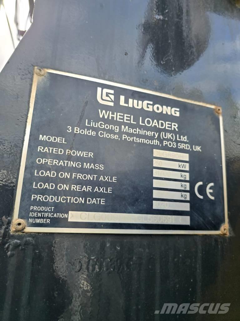 LiuGong GLC980 Incarcator pe pneuri