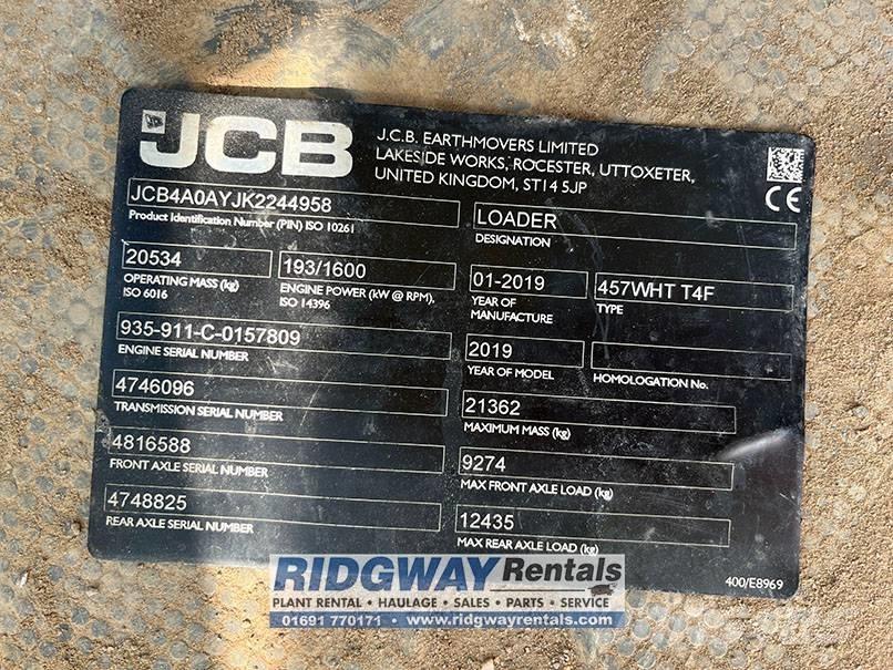JCB 457 Incarcator pe pneuri