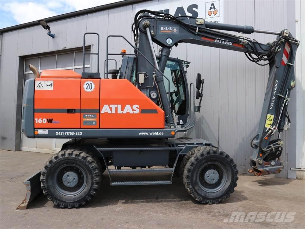 Atlas 160W-BLUE Excavatoare cu roti