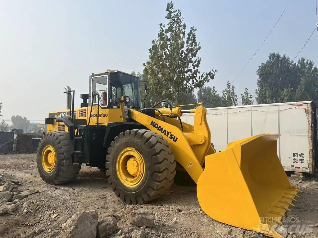 Komatsu WA 470 Incarcator pe pneuri