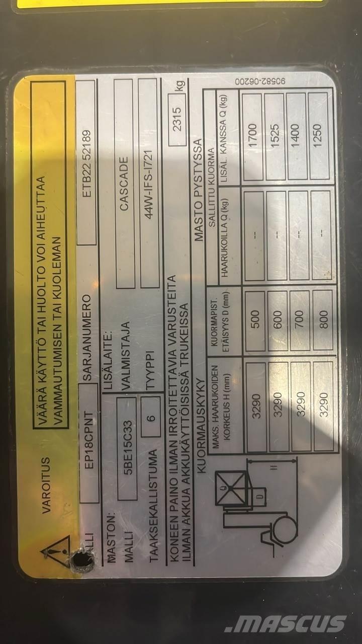  CMTPE Stivuitor electric